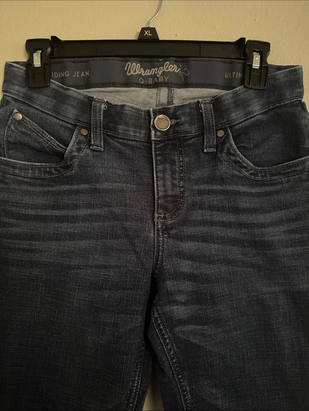 Wrangler Q-Baby Women's Straight Leg Jeans - Ultimate Riding Jean